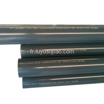 Tuyau UPVC standard national utilisant une résistance chimique